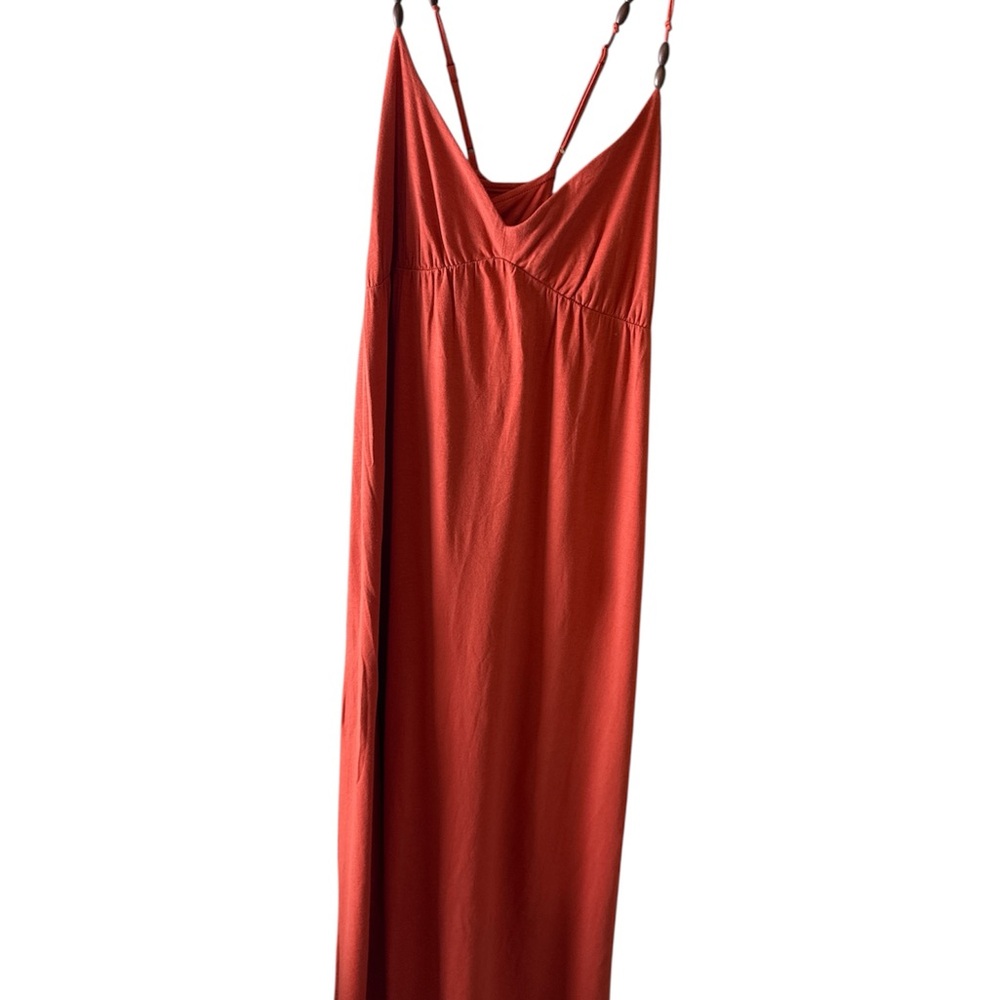 LOFT Red Slip Dress Chemise